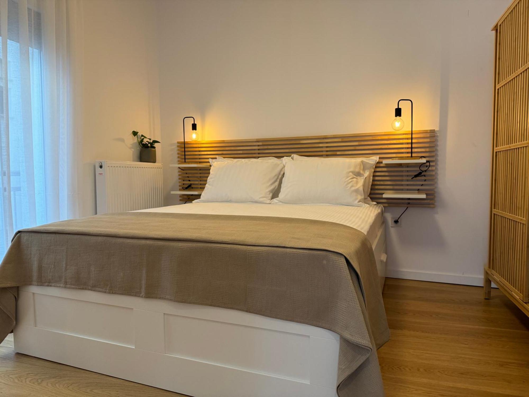 Beautifully Renovated Apartment In Kavala, Bright And Luminous Exterior foto